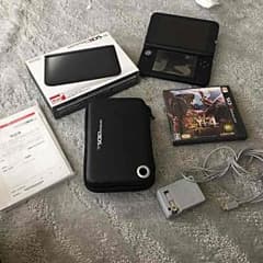 3DSLL black 美品 保護シートケース充電器おまけソフト保証書のサムネイル