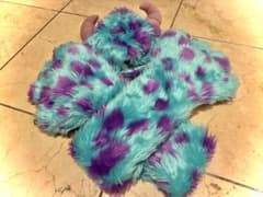 ディズニー ピクサー モンスターズインク サリー ファン キャップ マフラーのサムネイル