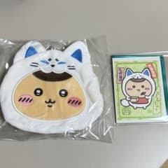 ちいかわ もぐもぐ本舗伏見店 京都 ポーチ ステッカー くりまんじゅうのサムネイル