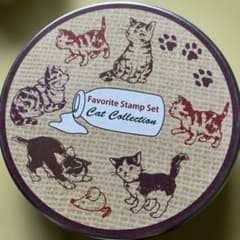 猫好き⭐︎Favorite Stamp Set Cat Collectionのサムネイル