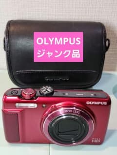 OLYMPUS SH-21 レッド コンパクトデジタルカメラ 本体 ジャンク品