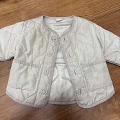 キルティングジャケット 80cm 秋服のサムネイル