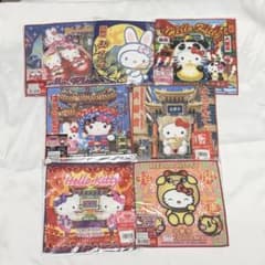 d*9様 ハローキティ タオルハンカチ 7枚セット ご当地限定 49 - メルカリ