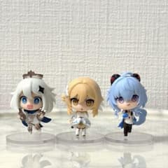 原神 ミニフィギュア 3体セット パイモン 蛍 甘雨のサムネイル