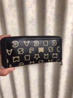 【マークジェイコブス 】長財布　ブラック　モノグラムのサムネイル
