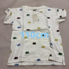 【kids】petit main ゾウ柄半袖シャツのサムネイル