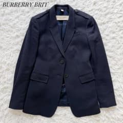 現行タグ⭐︎BURBERRY BRIT テーラードジャケット 裏地チェック M相当 