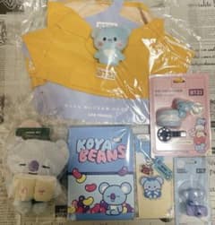 미사용 BT21 KOYA 봉제 인형 기타 정리 판매 BTS RM
