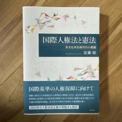 国際人権法と憲法 近藤 敦のサムネイル