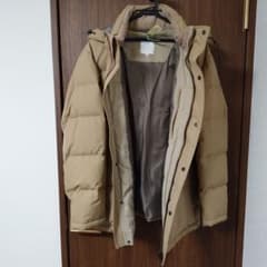 B:MING by BEAMS フード付きダウンジャケット XL ベージュ - メルカリ