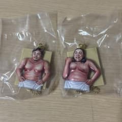 体格ブラザーズ　ガチャガチャ　２つセット　秋山　平子のサムネイル