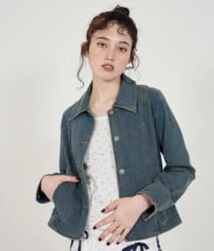 タイトデニム ジャケット TINA：JOJUN ティーナジョジュンのサムネイル
