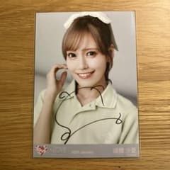 ま*ん様 イコラブ　諸橋沙夏　ポロシャツ生写真　直筆のサムネイル