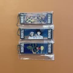 드래곤 볼 아크릴 키 체인 3 개 세트