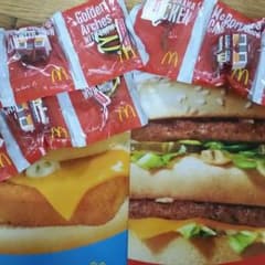 マクドナルド　景品　クリアファイル、マスコットのサムネイル