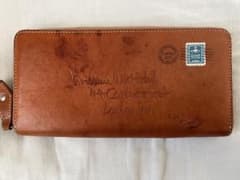 本革 vivienne westwood 長財布 エンベロープ キャメルのサムネイル