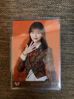 イコラブ　髙松瞳　直筆　チュウ　生写真　ラブソングに襲われるのサムネイル