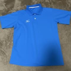 Mizuno ポロシャツ 青のサムネイル