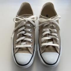 【新品】 CONVERSE ALL STAR ベージュ スニーカーのサムネイル