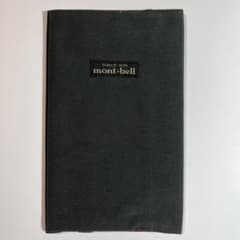☆☆mont-bell ブックカバー　新書　ダークチャコール☆のサムネイル