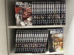 進撃の巨人 1〜34巻 全巻セット 単行本 初版多数 - メルカリ