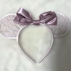 ディズニー カチューシャ レース ピンクのサムネイル