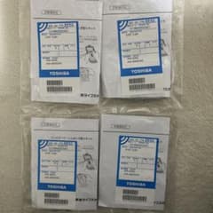 TOSHIBA 東芝　糸くずフィルター　4個セット　420-44-776のサムネイル