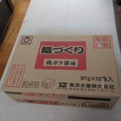 カップ麺　麺づくり 鶏ガラスープ 97g×12食入のサムネイル