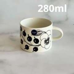 新品 アラビア パラティッシ ブラック マグカップ 280mL - メルカリ