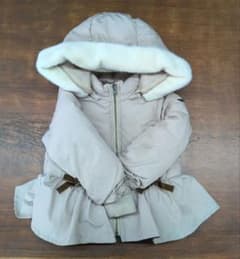 petit main プティマイン 中綿コート 100cm ベージュ 女の子