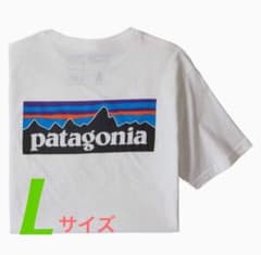新品 パタゴニア・P-6ロゴ・レスポンシビリティー 白 ホワイト　Tシャツのサムネイル