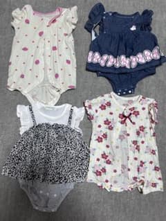 ベビー服 ロンパース カバーオール 4点まとめ売り　70cmのサムネイル