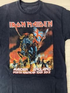 iron maiden tour tシャツ　hanesボディーのサムネイル