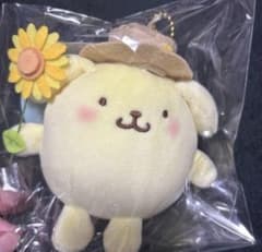 むにゅぐるみパティオ ひまわりもきゅもきゅマスコット ポムポムプリン