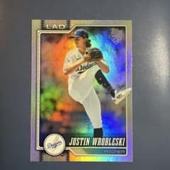 Justin Wrobleski Topps 2026 MLB カードのサムネイル