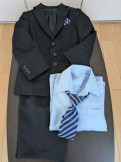 OLIVER HOUSE 黒スーツ セット　110のサムネイル