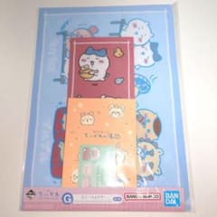 이치 반 쿠지 왠지 먼지 치이카와노유 G상 문구 클리어 파일