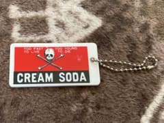 クリームソーダ プラスチック プレート キーホルダー 当時物 - メルカリ