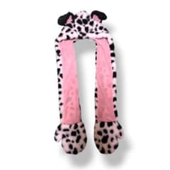101匹わんちゃん ファンキャップ マフラー付き【美品】のサムネイル