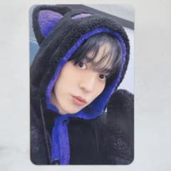 ATEEZ ユノ ヨントン 対面 トレカ makestar 黒猫 Ver. 韓国 - メルカリ