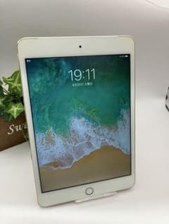 【美品】箱付属品付き　ｉＰａｄｍｉｎｉ４セルラー　１６ＧＢセット＜ゴールド＞ 美品】iPad mini 第4世代 16GB ゴールド Wi-Fi+セルラー - メルカリ