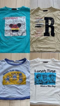 マーキーズ　Samansa Mos2 Tシャツ 95 100cm ４点セットのサムネイル