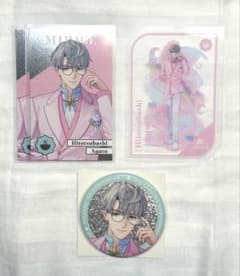 にじさんじ 一橋綾人 8周年 缶バッジ メタルカード クリアカード 特典