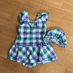 水着 女の子 ワンピース120のサムネイル