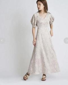 SNIDEL×Williammorris ナロープリントワンピース　snidel SNIDEL×Williammorris ナロープリントワンピース - メルカリ