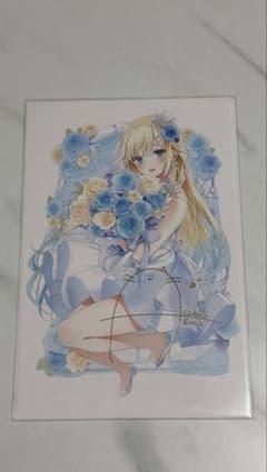 藍沢エマ 誕生日記念グッズ2022 箔押しサイン ポストカード ぶいすぽっ！のサムネイル