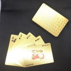 ☆高級金箔トランプ・訳あり品☆のサムネイル