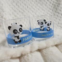 レトロ panshel ミニグラス ペア