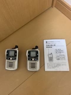 MOTOROLA 特定小電力トランシーバ　CL40 電池式　中古品のサムネイル