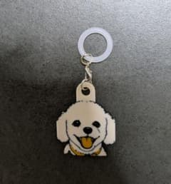 ✾トイプードル めじるしアクセサリー アンブレラマーカー ハンドメイド✾のサムネイル